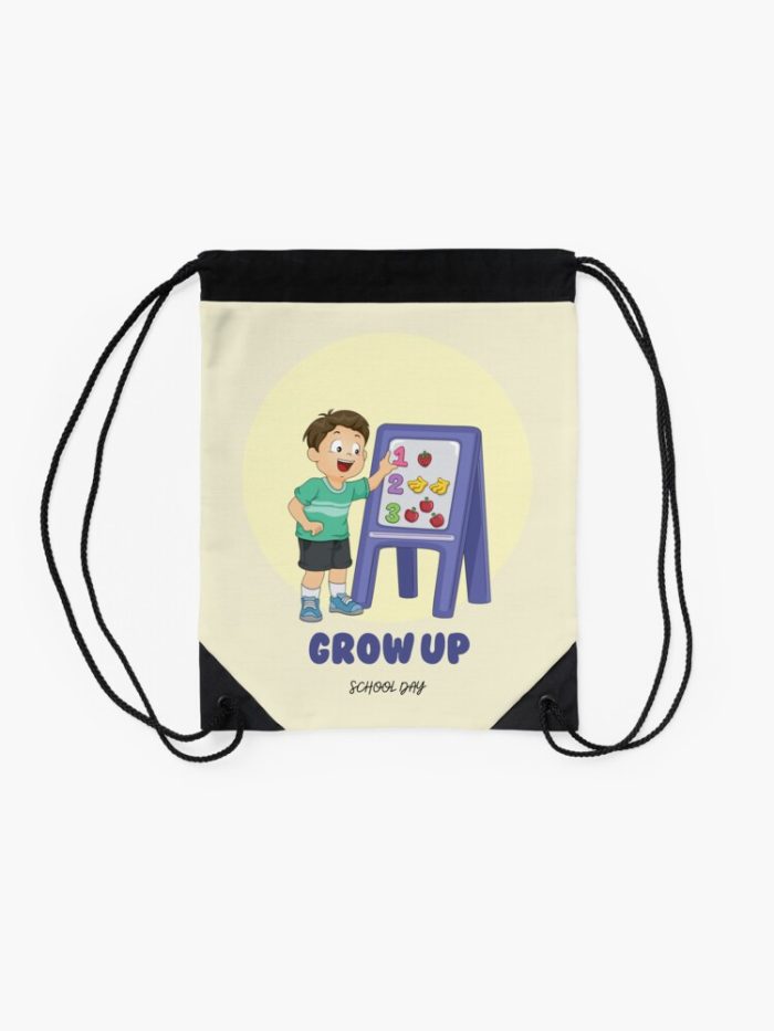 Grow Up School Day Drawstring Bag DSB1388 2