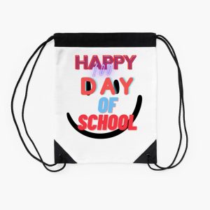 Happy 100 Day Of School Drawstring Bag DSB387 2