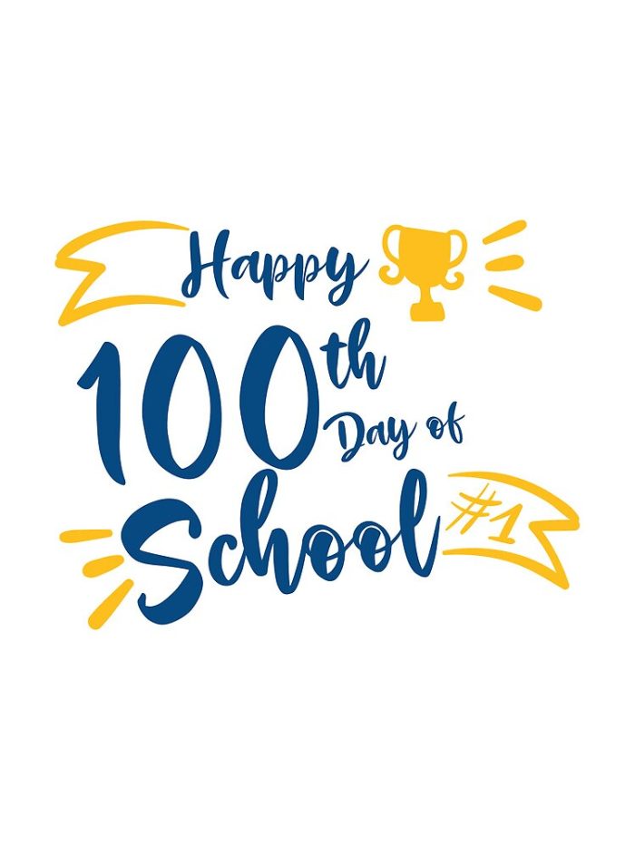 Happy 100 Days Of School Drawstring Bag DSB194 1