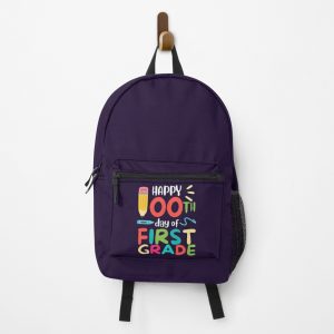 Happy 100Th Day Of 1St Grade 100 School Days Teacher Kids Backpack PBP1421