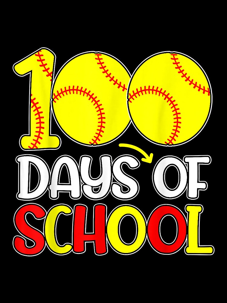 Happy-100Th-Day-Of-School-2023-Softball-100-Days-Of-School-Drawstring-Bag-DSB1113-1 Happy 100Th Day Of School 2023 Softball 100 Days Of School Drawstring Bag DSB1113 1