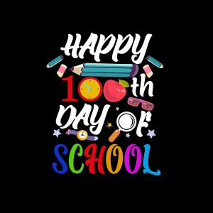Happy 100Th Day Of School Classic 2023 Drawstring Bag DSB1012 1