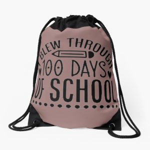 Happy 100Th Day Of School Drawstring Bag DSB320