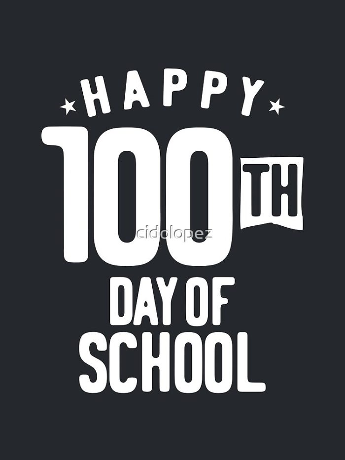 Happy 100Th Day Of School Teacher Student Drawstring Bag DSB1406 1