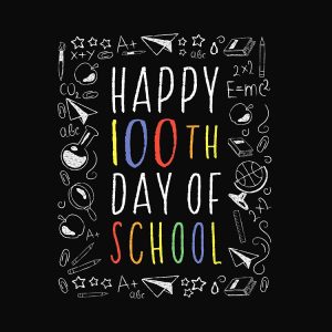 Happy 100Th Day Of School Teacher Student Drawstring Bag DSB208 1