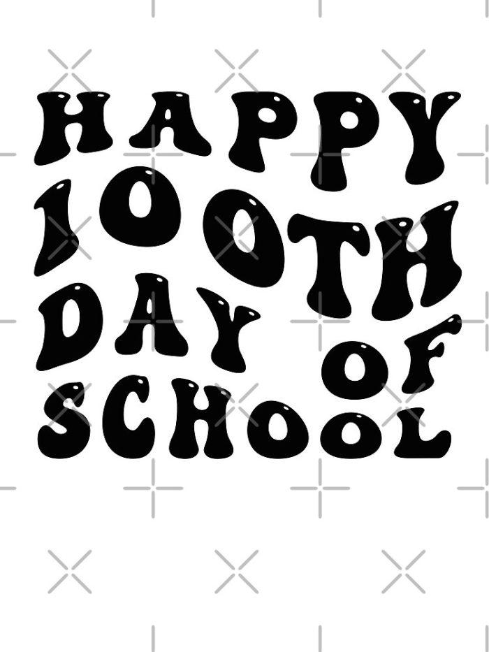 Happy 100Th Day Of School Teachers Students Drawstring Bag DSB1413 1