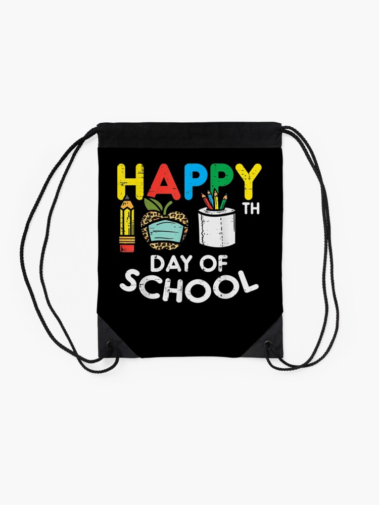 Happy-100Th-Day-School-Leopard-Apple-Mask-Quarantine-Gift-Drawstring-Bag-DSB768-2 Happy 100Th Day School Leopard Apple Mask Quarantine Gift Drawstring Bag DSB768 2