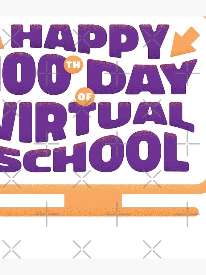 Happy 100Th Day Virtual School Backpack PBP1086 1