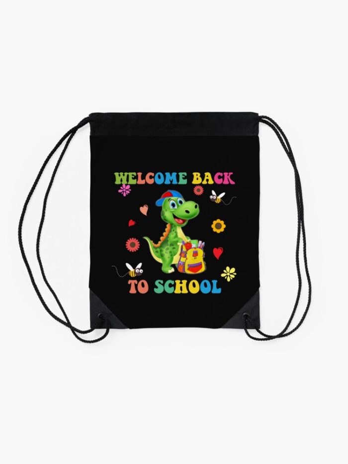 Happy First Day At Preschool Drawstring Bag DSB363 2