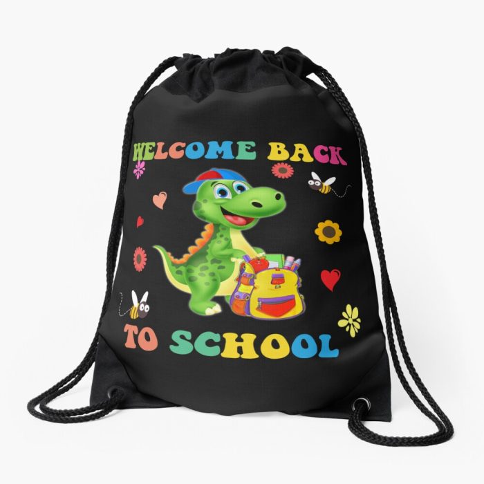 Happy First Day At Preschool Drawstring Bag DSB363