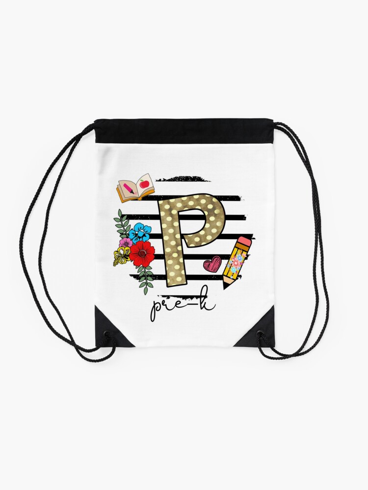 Happy-First-Day-Of-Pre-K-Back-To-School-Drawstring-Bag-DSB482-2 Happy First Day Of Pre K Back To School Drawstring Bag DSB482 2