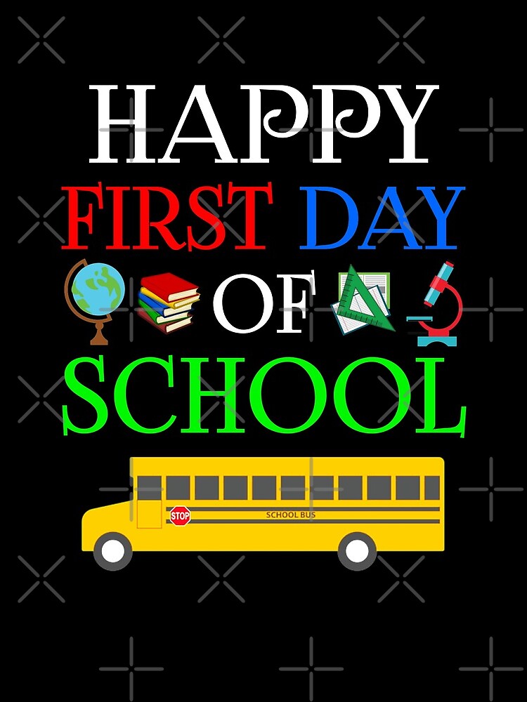 Happy First Day Of School 2020 Funny School Drawstring Bag DSB854 1