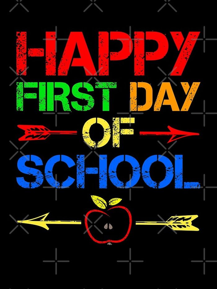 Happy First Day Of School 2020 Vintage Drawstring Bag DSB616 1