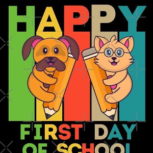 Happy First Day Of School 2023 Drawstring Bag DSB643 1