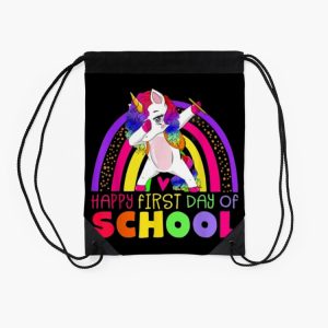 Happy First Day Of School 2023 Gift Drawstring Bag DSB662 2