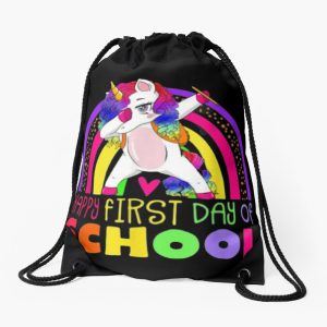 Happy First Day Of School 2023 Gift Drawstring Bag DSB662