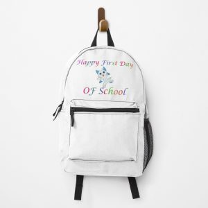 Happy First Day Of School Cat Lover Gift For Teacher Students Backpack PBP1109