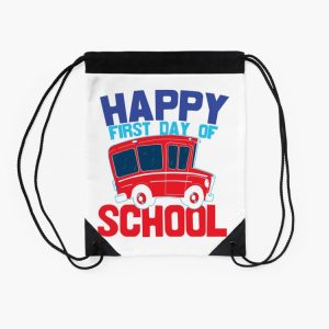 Happy First Day Of School Drawstring Bag DSB005 2