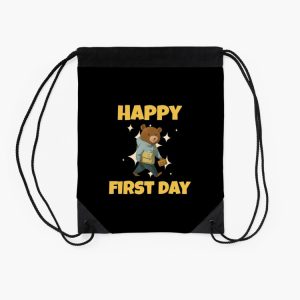 Happy First Day Of School Drawstring Bag DSB1381 2