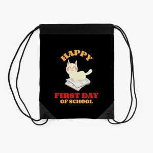 Happy First Day Of School Drawstring Bag DSB224 2