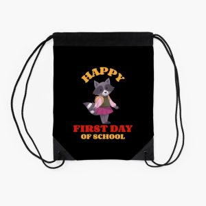 Happy First Day Of School Drawstring Bag DSB225 2