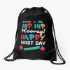 Happy First Day Of School Drawstring Bag DSB342