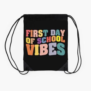 Happy First Day Of School Drawstring Bag DSB354 2