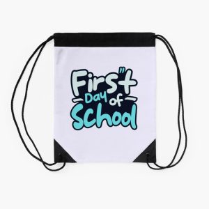 Happy First Day Of School Drawstring Bag DSB356 2