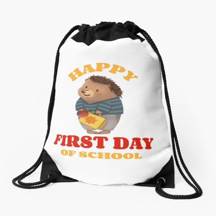 Happy First Day Of School Drawstring Bag DSB364