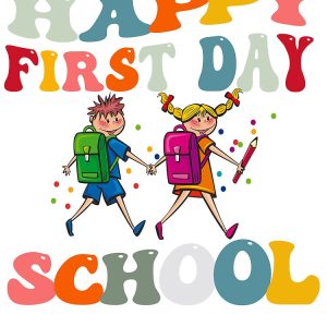 Happy First Day Of School Drawstring Bag DSB399 1