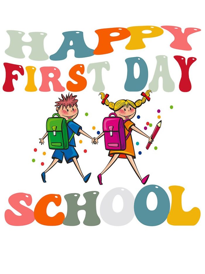 Happy First Day Of School Drawstring Bag DSB399 1