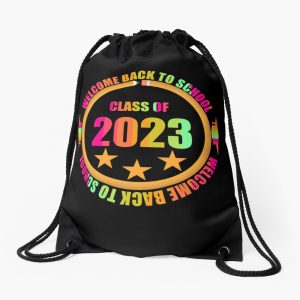 Happy First Day Of School Drawstring Bag DSB411