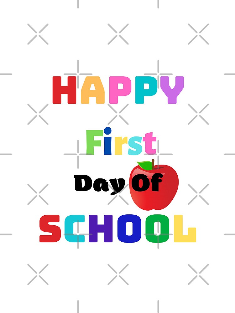 Happy-First-Day-Of-School-Drawstring-Bag-DSB576-1 Happy First Day Of School Drawstring Bag DSB576 1