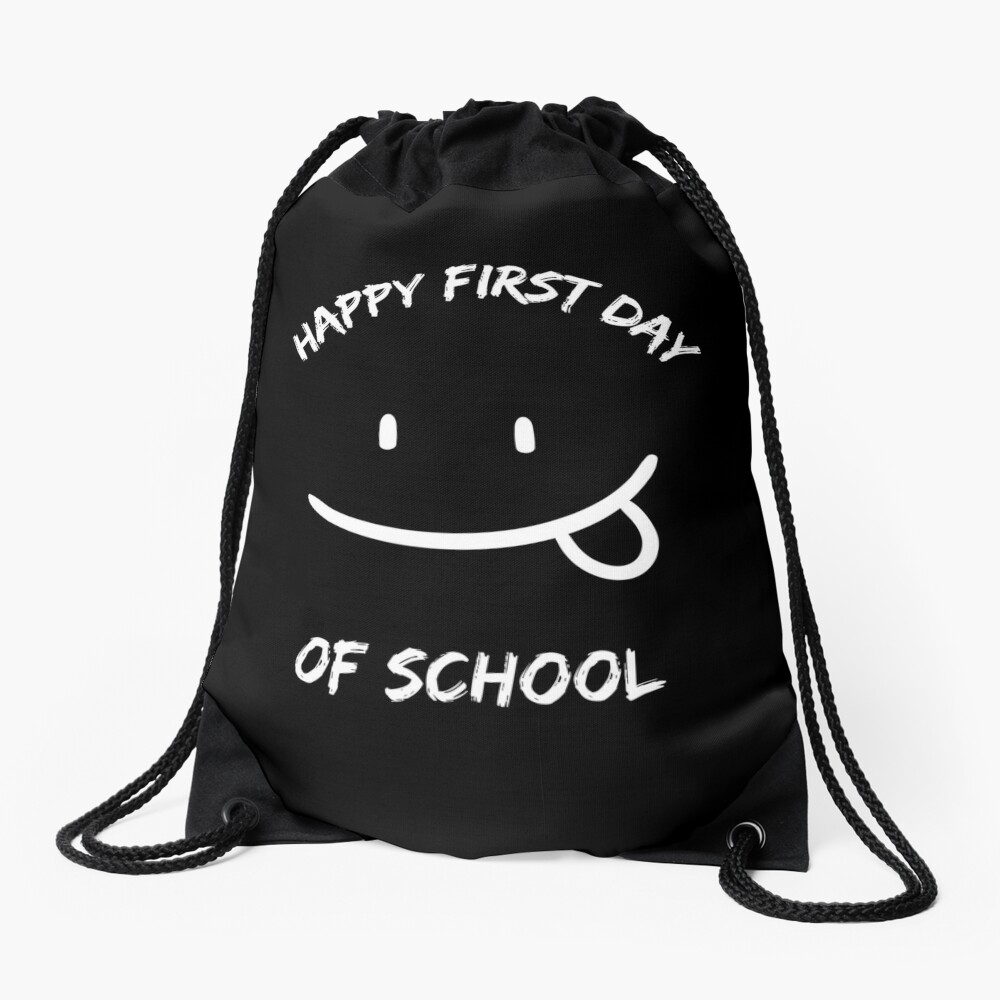 Happy First Day Of School Drawstring Bag DSB594