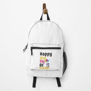 Happy First Day Of School For Teachers And Students Gift With A Funny Penguin Backpack PBP1159