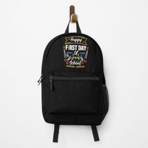 Happy First Day Of School Funny & Cute Design For The First Day Of School For Back To School Backpack PBP1046