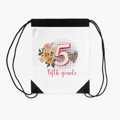 Happy First Day Of School Teacher And Student Back To School LetS Do This Welcome Back To School 2023 Drawstring Bag DSB508 2