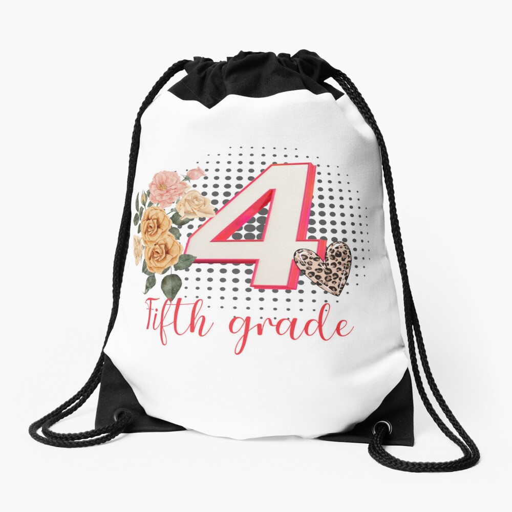 Happy First Day Of School Teacher And Student Back To School Let'S Do This Welcome Back To School 2023 Drawstring Bag DSB544