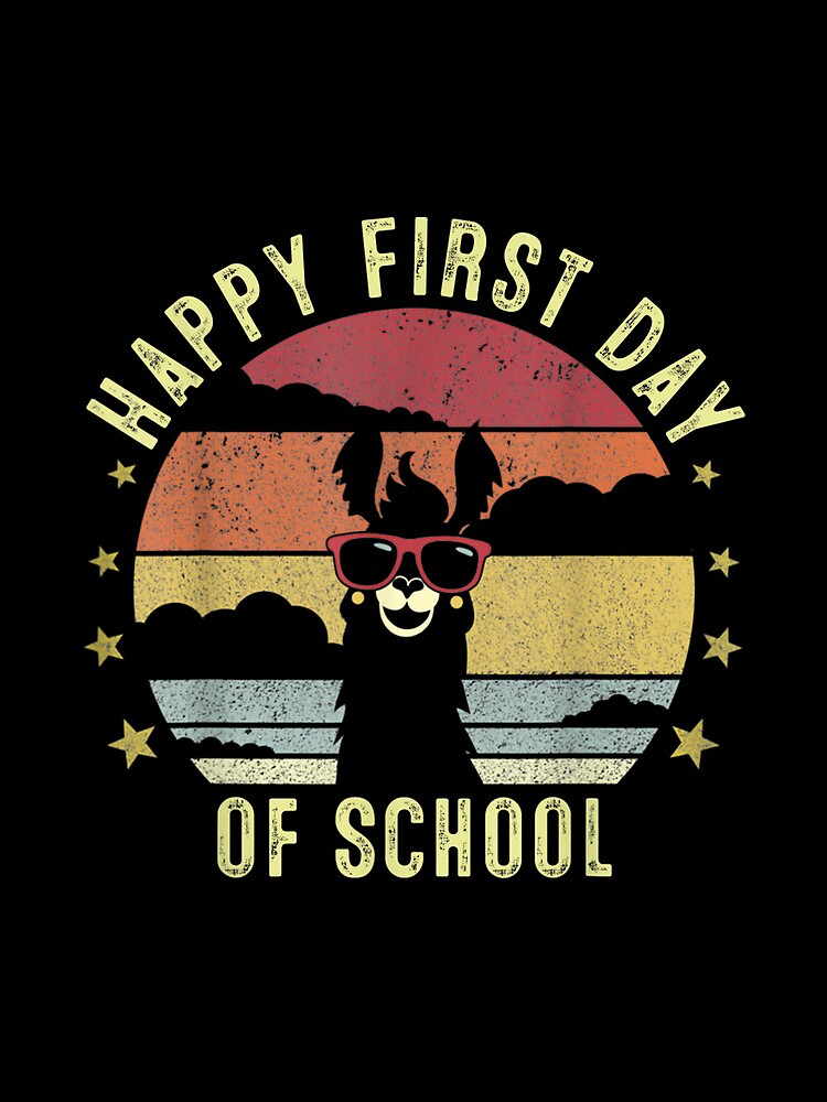 Happy First Day Of School Teacher Or Student Back To School Drawstring Bag DSB112 1