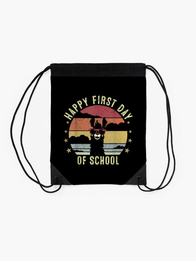Happy-First-Day-Of-School-Teacher-Or-Student-Back-To-School-Drawstring-Bag-DSB112-2 Happy First Day Of School Teacher Or Student Back To School Drawstring Bag DSB112 2