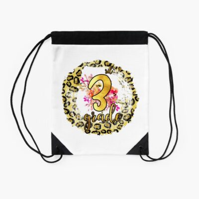 Happy First Day Of School Third Grade Back To School Drawstring Bag DSB094 2