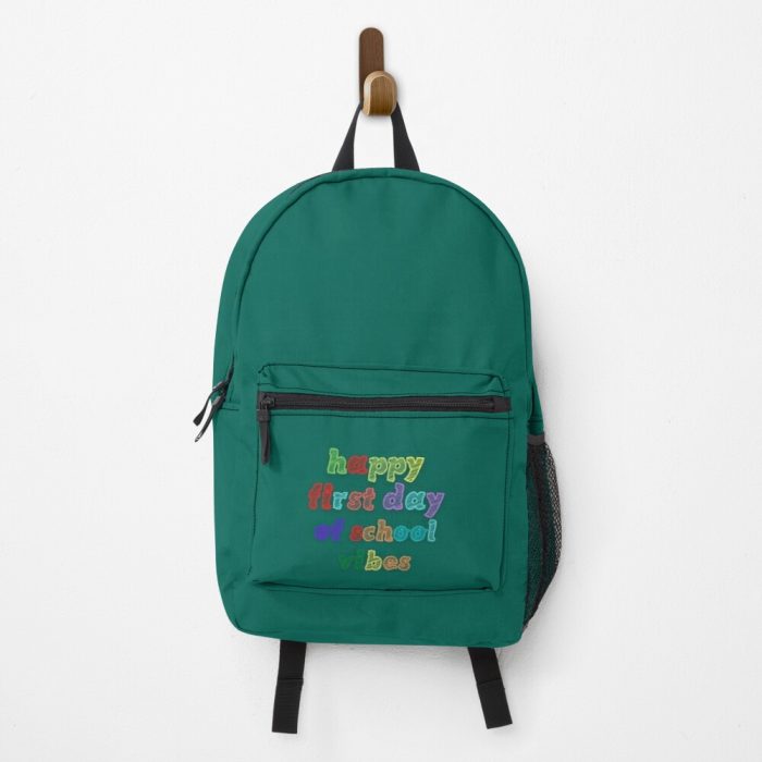 Happy First Day Of School Vibes Backpack PBP770