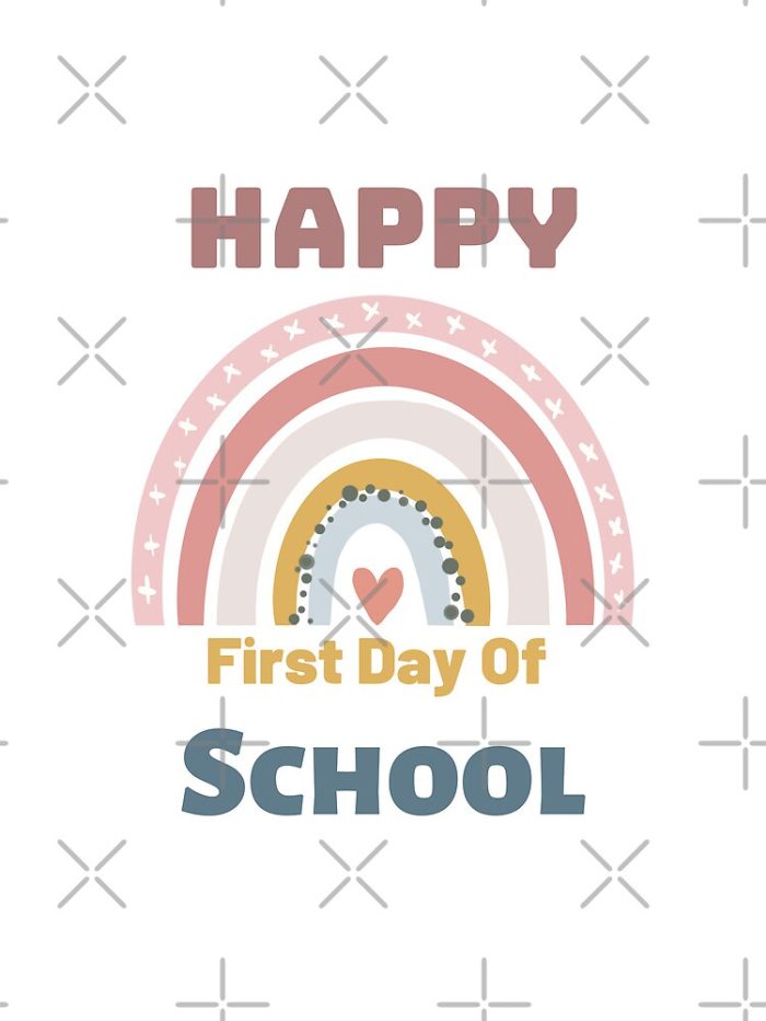 Happy First Day Of School Vibes Drawstring Bag DSB1025 1