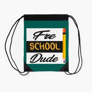 Happy First Day Of School Vibes Drawstring Bag DSB390 2