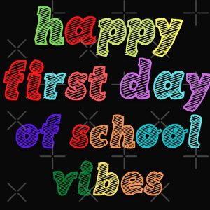 Happy First Day Of School Vibes Drawstring Bag DSB396 1