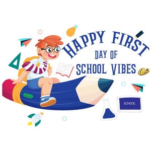 Happy First Day Of School Vibes Drawstring Bag DSB429 1