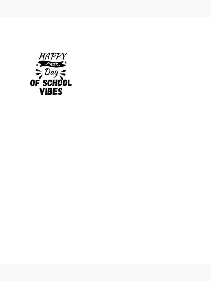 Happy First Day Of School Vibes Funny Design Backpack PBP796 1