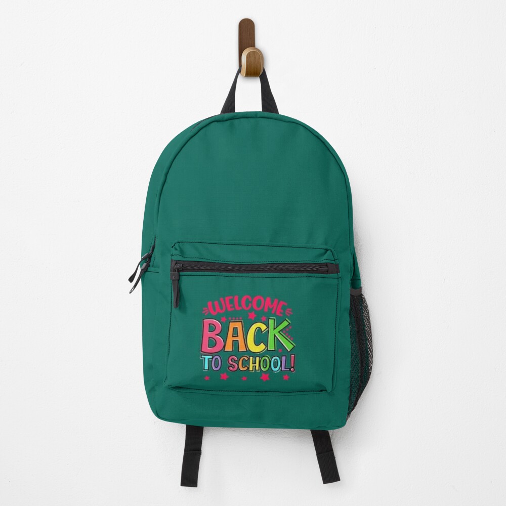 Happy First Day Of School Vibes Game Over Funny Back To School Day Designsfunny Gift For Teachers A Backpack PBP1035