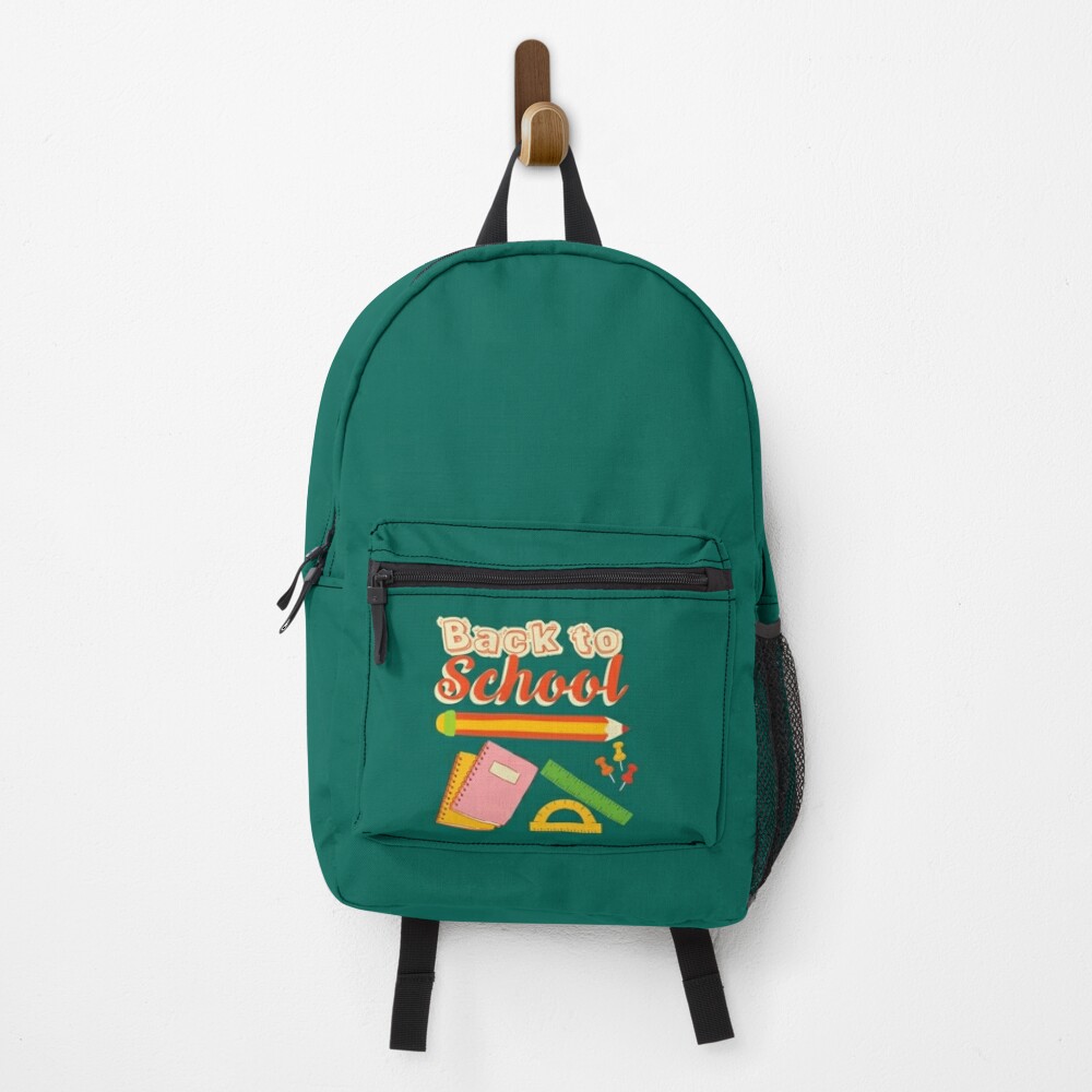 Happy First Day Of School Vibes Game Over Funny Back To School Day Designsfunny Gift For Teachers A Backpack PBP1037