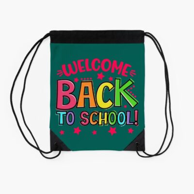 Happy First Day Of School Vibes Game Over Funny Back To School Day Designsfunny Gift For Teachers A Drawstring Bag DSB631 2 Happy First Day Of School Vibes Game Over Funny Back To School Day Designsfunny Gift For Teachers A Drawstring Bag DSB631 2